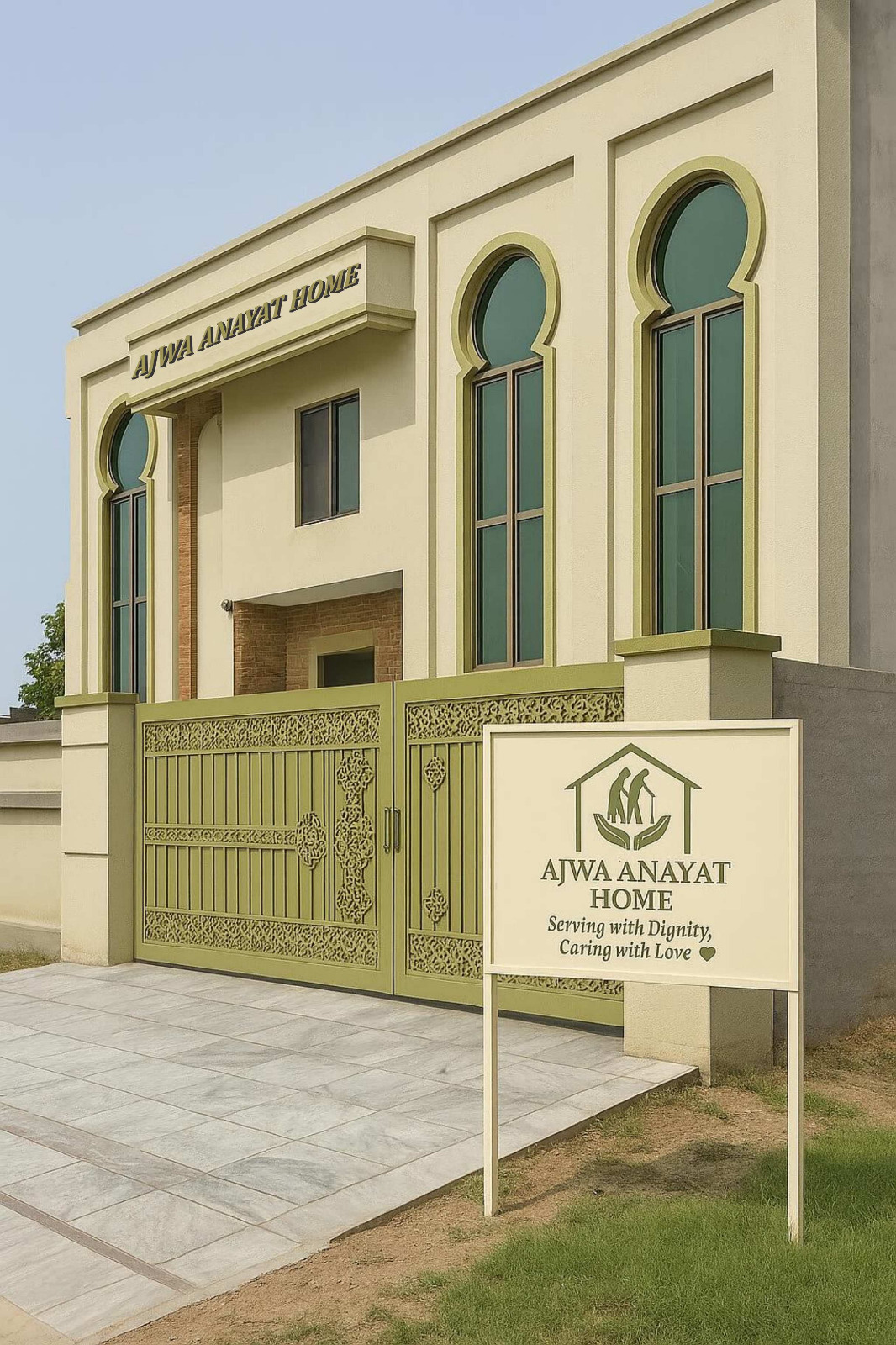 Ajwa Anayat Home - Compassionate elderly care facility in Gujranwala providing dignified accommodation and medical care